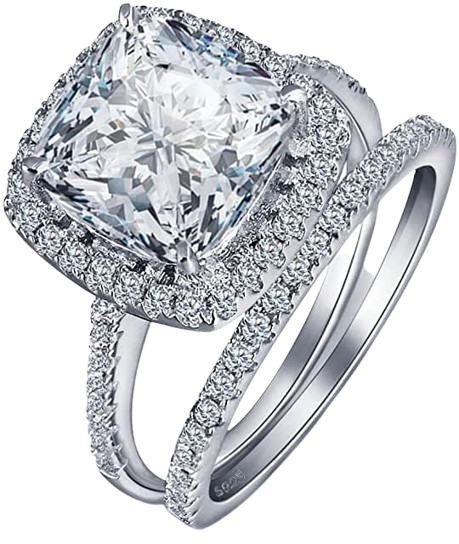 White Gold Plated Princess